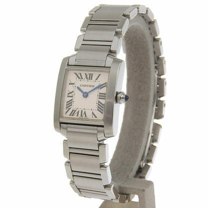 Cartier Tank Franaise Sm W51008Q3 Ss 2-Hand 25Mm X 20Mm