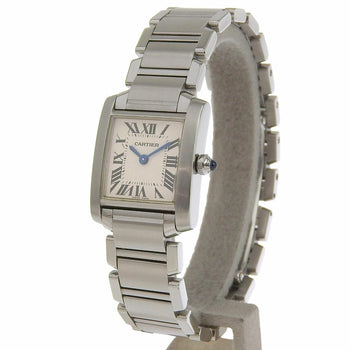 Cartier Tank Franaise Sm W51008Q3 Ss 2-Hand 25Mm X 20Mm
