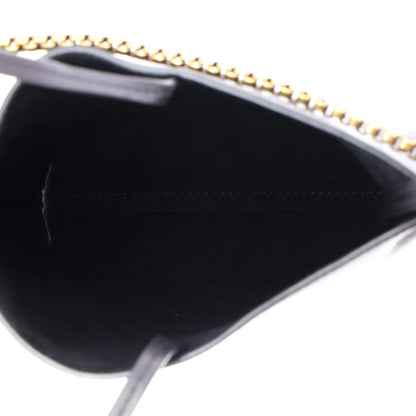 Saint Laurent Suzanne Hobo Leather Mini