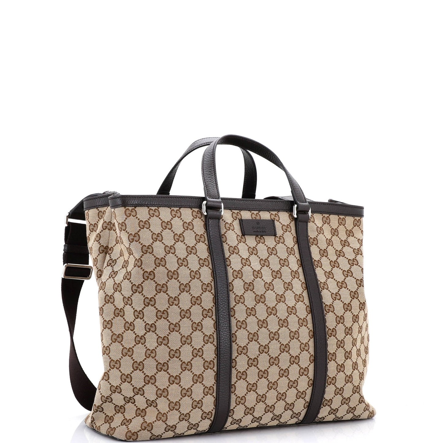 Gucci Joy Convertible Tote Gg Canvas Large