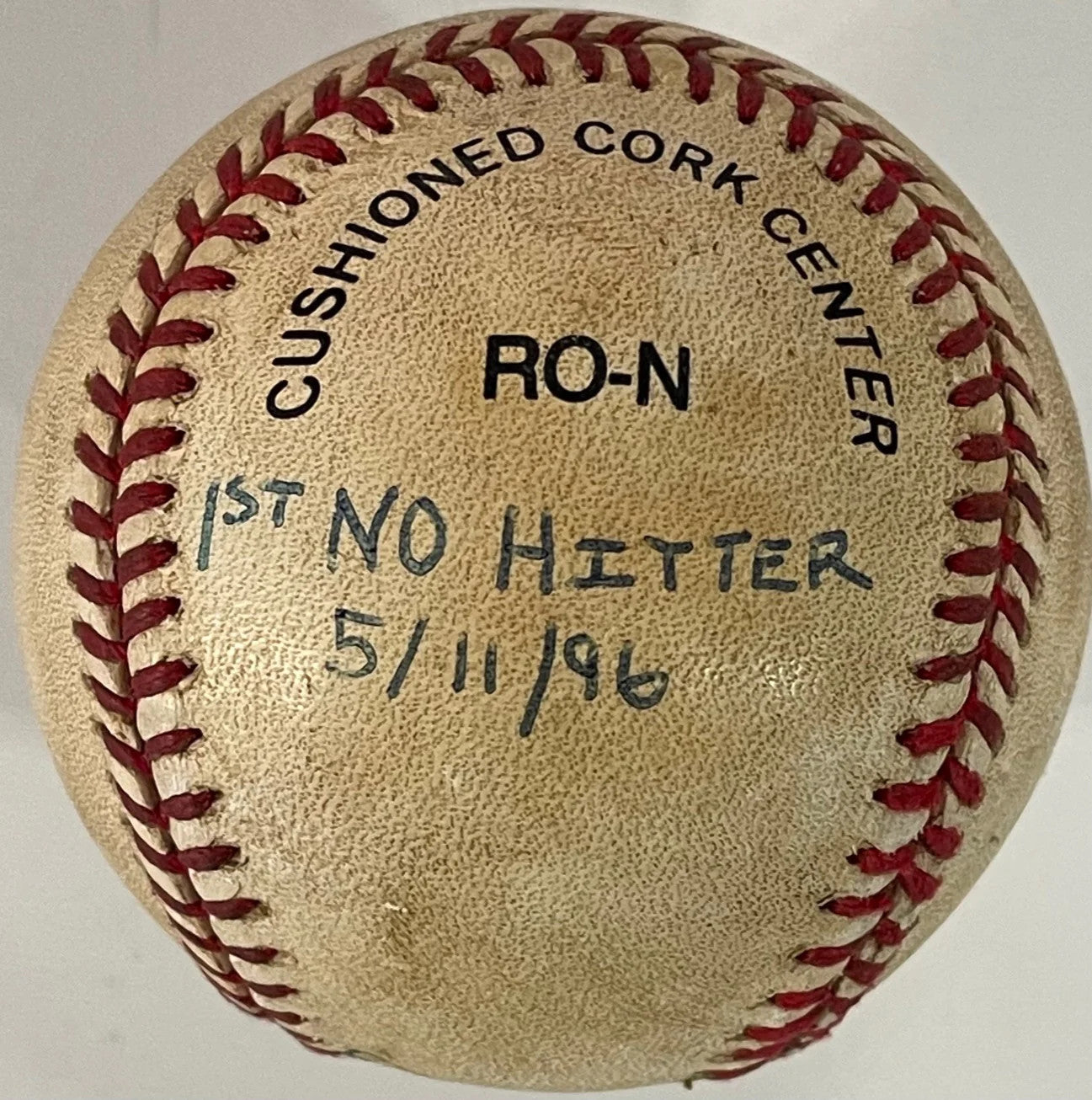 Al Leiter Charles Johnson Autographed National League Baseball