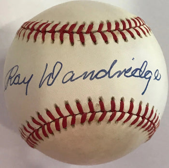 Ray Dandridge Autographed Official National League Baseball (Jsa)