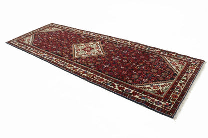 4X10 Handmade Vintage Tribal Oriental Wool Runner Rug Wide Hallway Kitchen