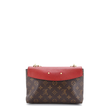 Louis Vuitton Saint Placide Handbag Monogram Canvas And Leather