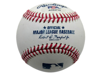 Mike Trout Signed/Autographed Oml Baseball Los