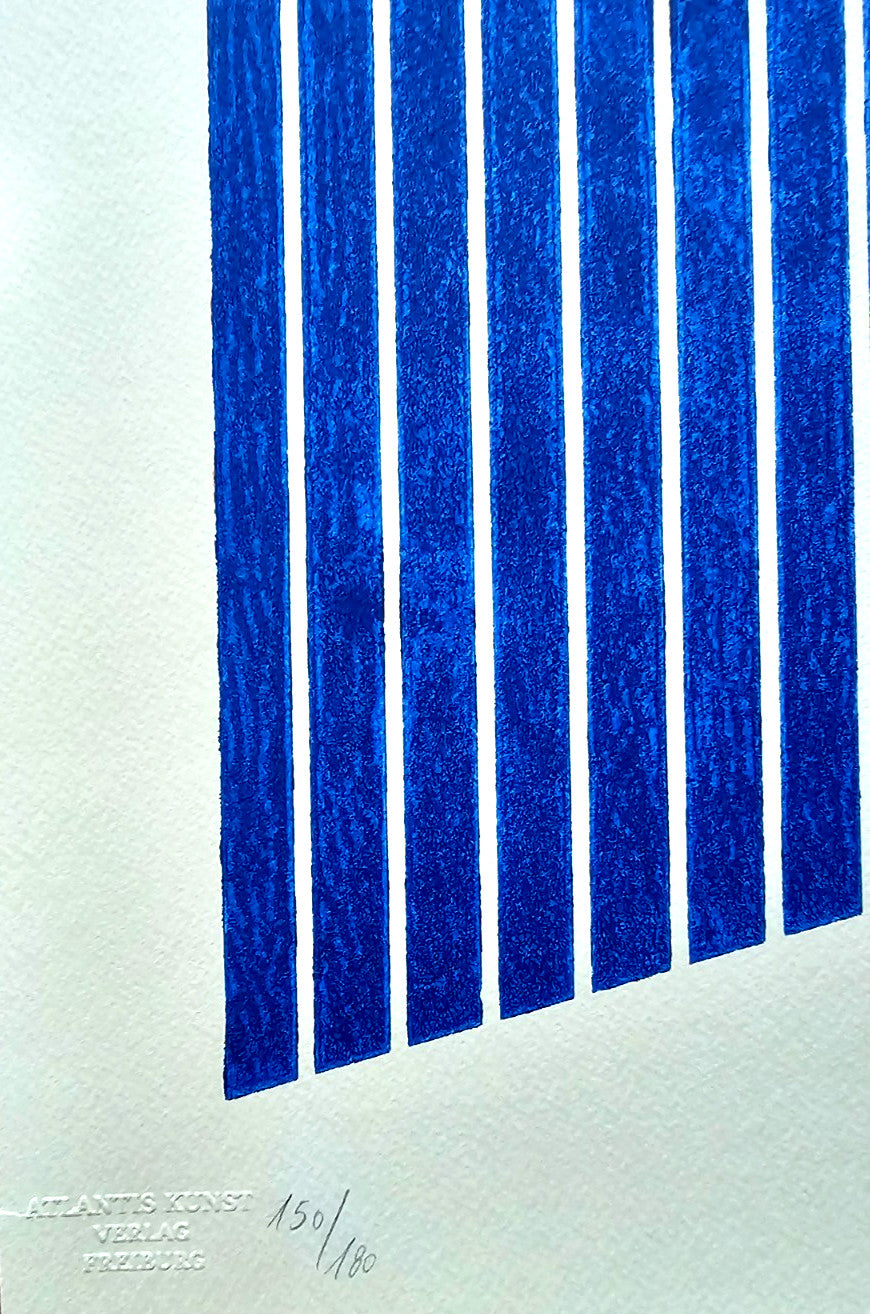 Donald Judd Lithograph Coa Signed Numbered Stamped