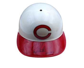 Barry Larkin Hof Signed/Insc Mlb Batting Helmet