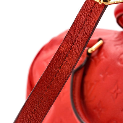 Louis Vuitton Speedy Bandouliere Bag Monogram Empreinte Leather 30