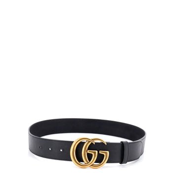 Gucci Gg Marmont Belt Leather Wide
