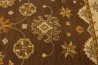 4x6 Hand-Knotted Sumak Floral Wool Rug Oriental Foyer Farmhouse Decor Carpet