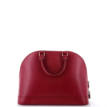 Louis Vuitton Alma Handbag Epi Leather Mm