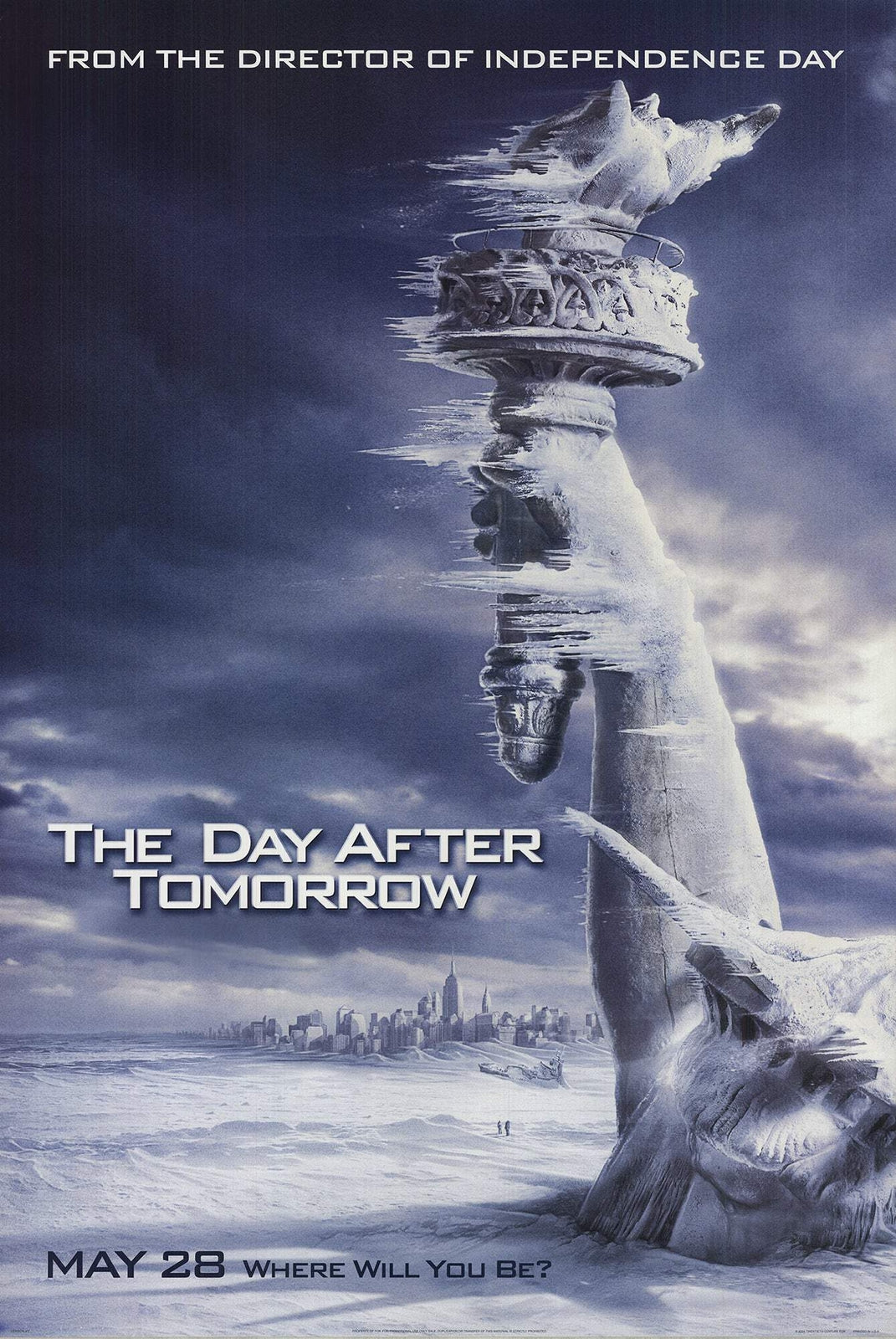 Artist Unknown The Day After Tomorrow " Offset Lithograph