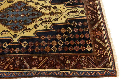 Antique Handmade Geometric Tribal Style Oriental