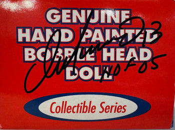 Dan Marino Autographed Qb Club Hand Painted Bobble Head Doll (Jsa)