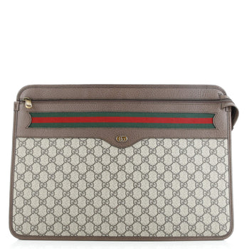 Gucci Ophidia Documents Holder Gg Coated Canvas Large