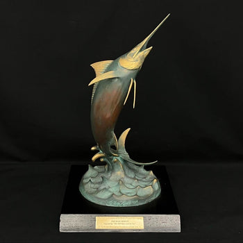 Hemingway 100Th Anniversary Commemorative Bronze Statue The Old Man And The Sea