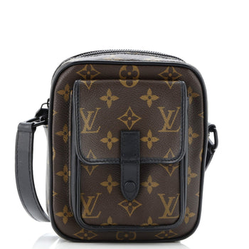 Louis Vuitton Christopher Wearable Wallet Macassar Monogram Canvas