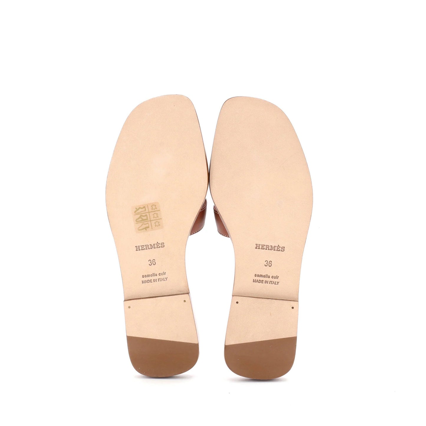 Hermes Women'S Oran Sandals Leather