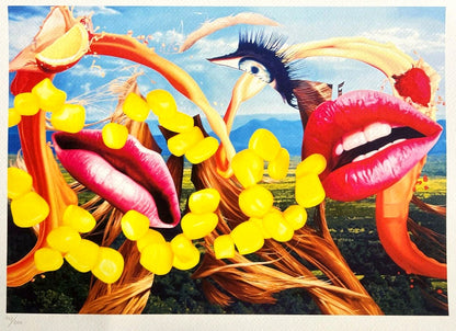 Jeff Koons Lithograph Mori Museum Coa Numbered Limited Edition In 200