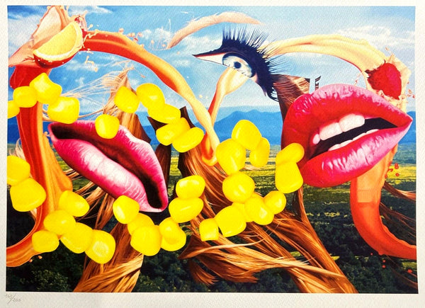 Jeff Koons Lithograph Mori Museum Coa Numbered Limited Edition In 200