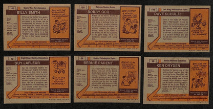1973-74 Topps Hockey Cards Complete Set (1-198)