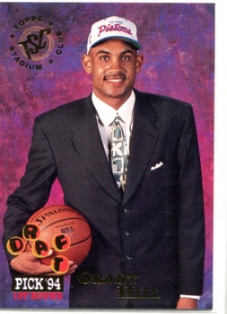 Grant Hill 1994 Topps Stadium Club Unsigned Rookie Card