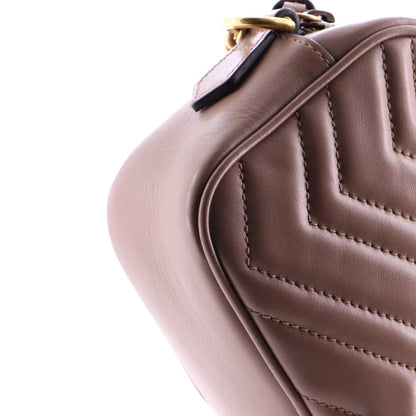 Gucci Gg Marmont Shoulder Bag Matelasse Leather Mini