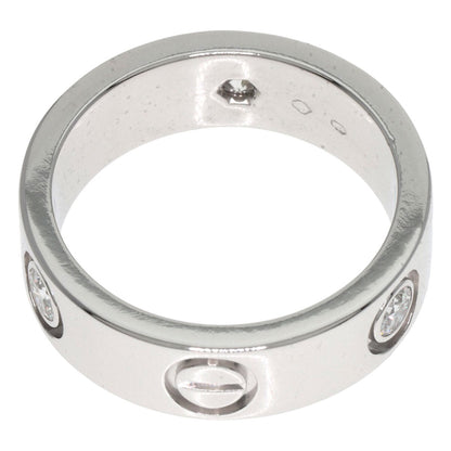 Cartier   Ring Love Ring Half Diamond #48 K18
