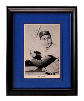 Gil Hodges Hof Signed/Autographed 5X7.5 B/W Photo