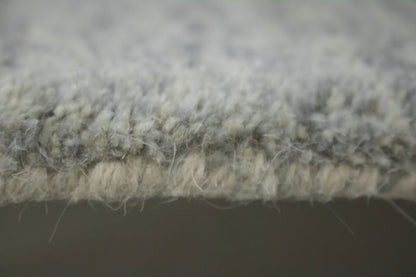 5X8 Ft Hand-Tufted Modern Rug Solid Gray