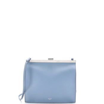 Celine Clasp Crossbody Bag Leather Mini