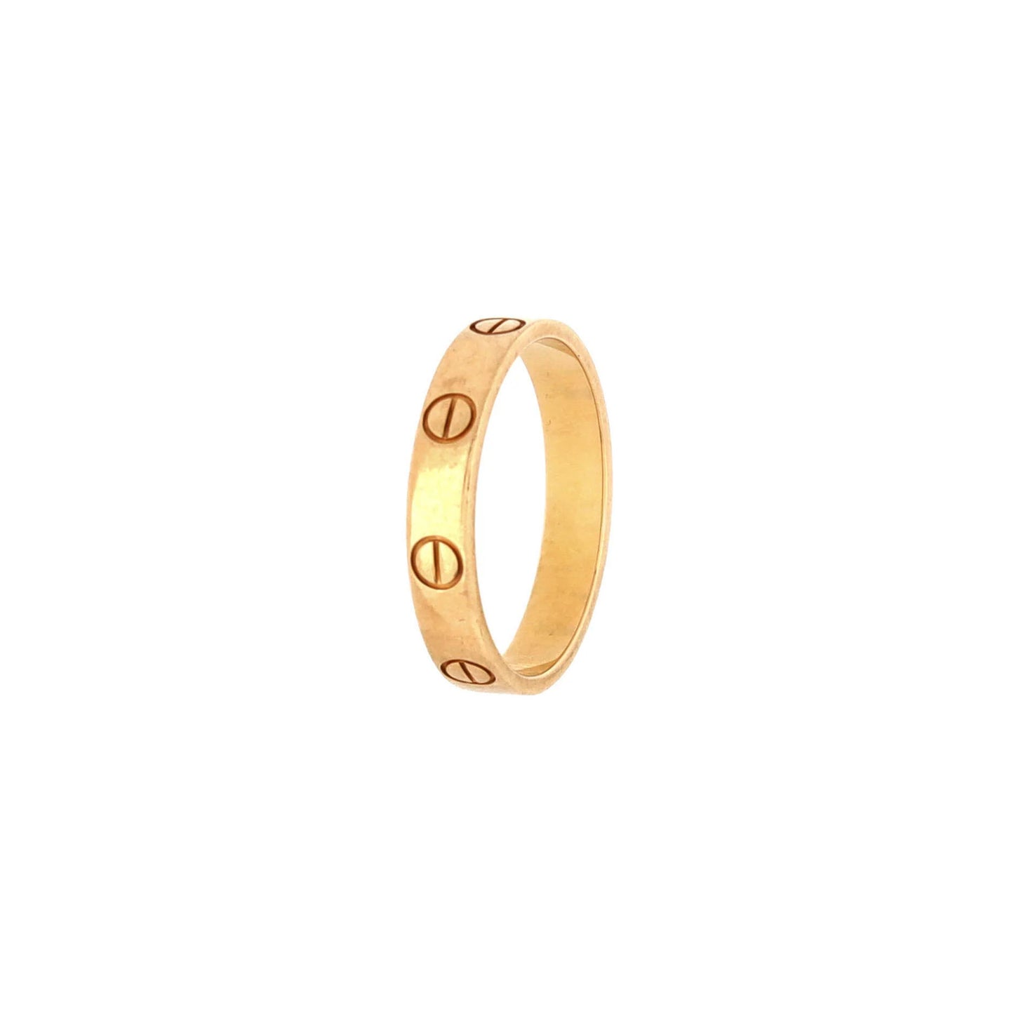 Cartier Love Wedding Band Ring 18K Yellow Gold