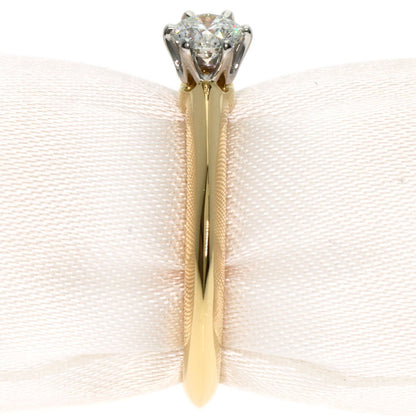 Tiffany&Co.   Ring Solitaire Diamond K18 Yellow