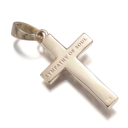 SYMPATHY OF SOUL Pendant Cross Charm 10K 416 Rose