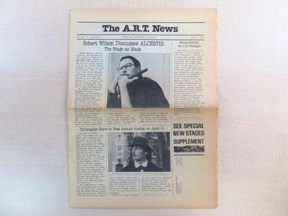 Robert Wilson Lucinda Childs I Was Sitting On My Patio 1St Edition 1978 London