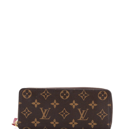 Louis Vuitton Clemence Wallet Monogram Canvas
