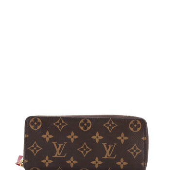 Louis Vuitton Clemence Wallet Monogram Canvas