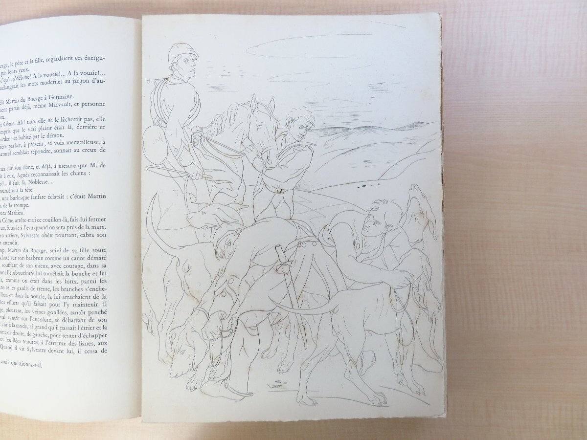 Paul Vialar La Grande Meute 1945 1St Edition Pierre-Yves Tremois Limited 271/350