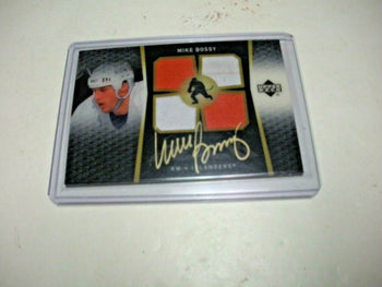 Mike Bossy 2008 Upper Deck Ice Game  Quad Jersey