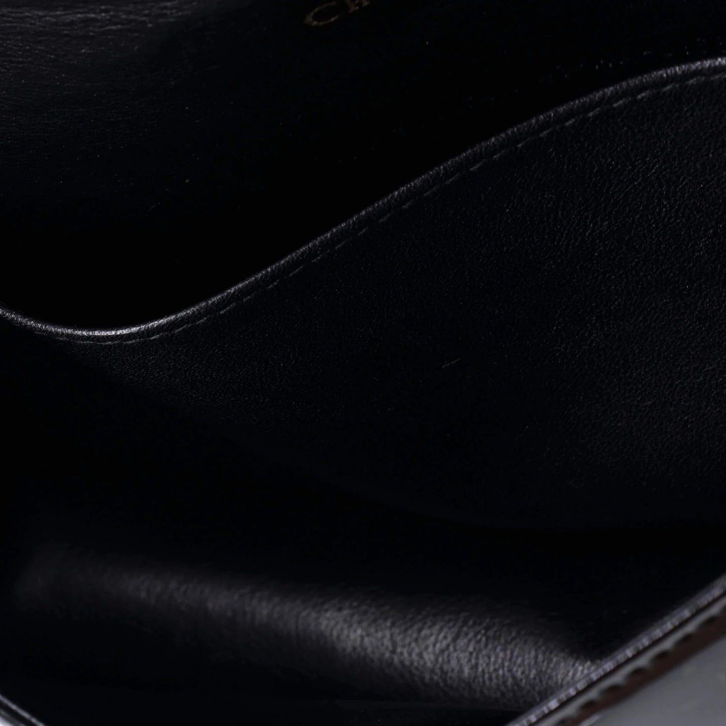 Christian Dior Lady Dior Clutch On Chain Cannage Quilt Patent