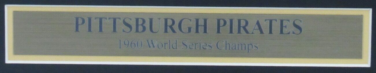 Pirates 1960 World Series Champs The Pittsburgh