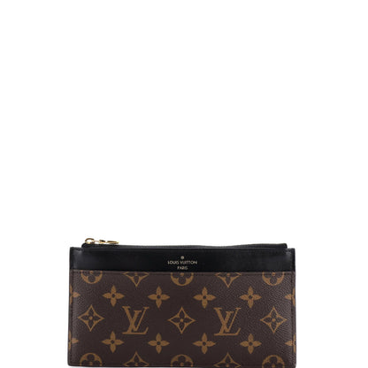 Louis Vuitton Slim Purse Monogram Canvas