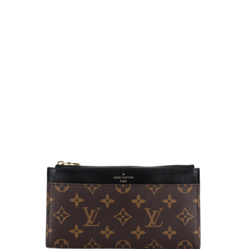 Louis Vuitton Slim Purse Monogram Canvas