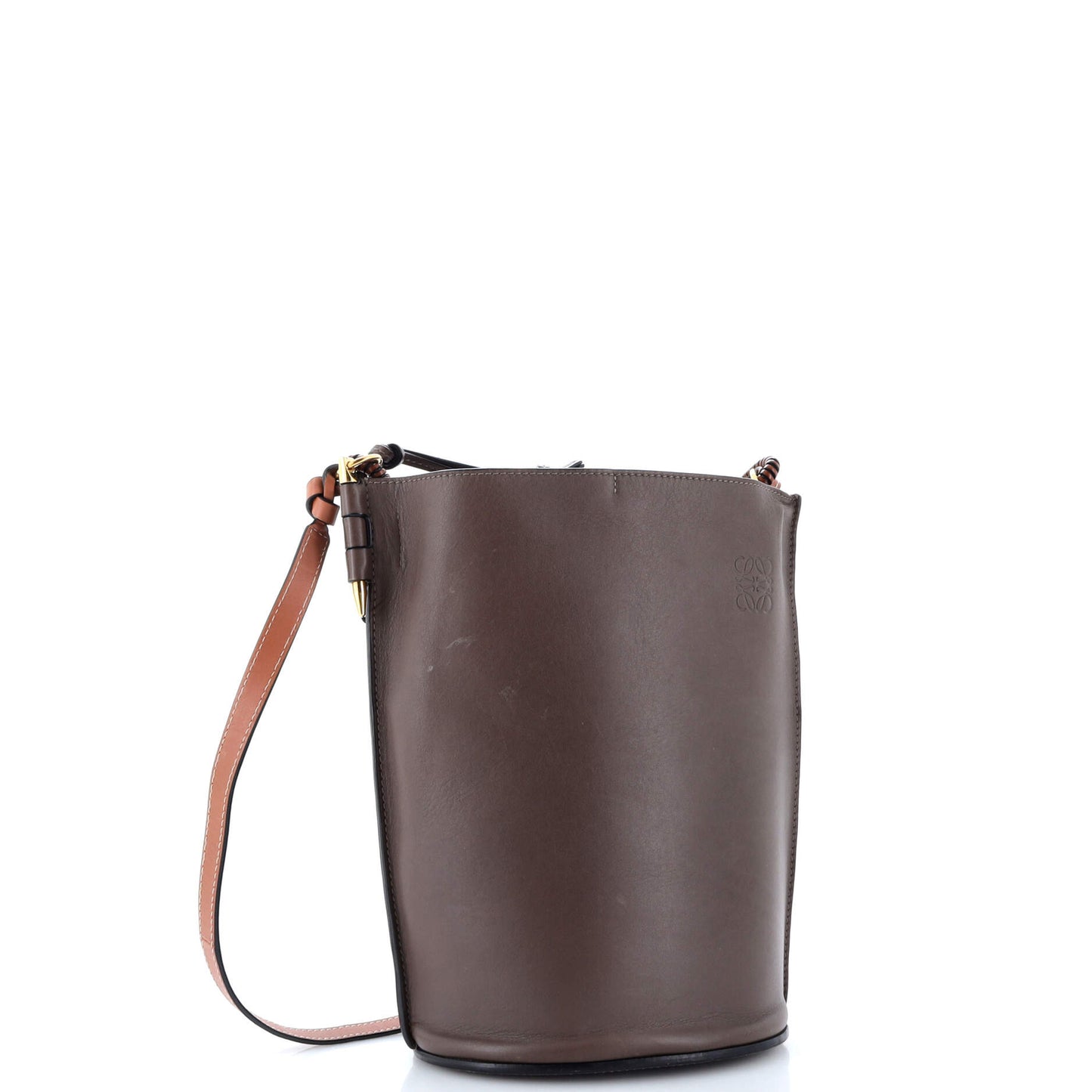 Loewe Gate Top Handle Bucket Bag Leather Medium