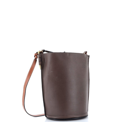 Loewe Gate Top Handle Bucket Bag Leather Medium