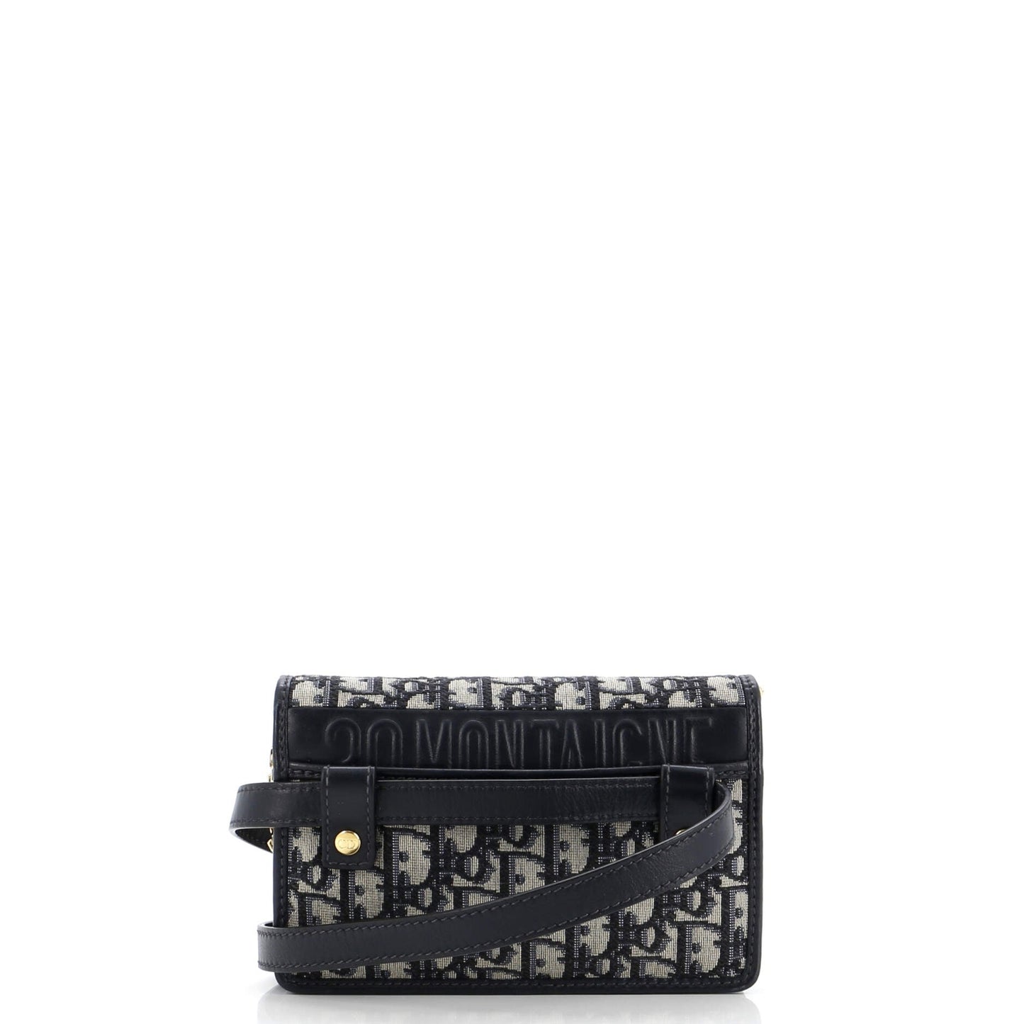 Christian Dior 30 Montaigne 2-In-1 Pouch Oblique Canvas