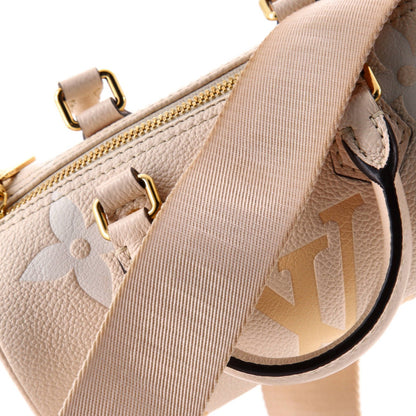 Louis Vuitton Papillon Handbag By The Pool Monogram Empreinte Giant Bb