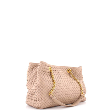 Bottega Veneta Double Chain Tote Intrecciato Nappa Medium