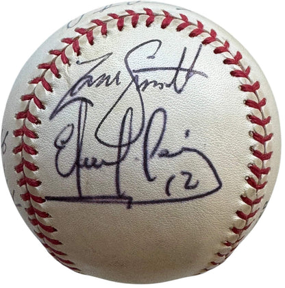 Atlanta Braves Multi Signed Autographed Official National League Baseball