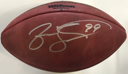 Jason Taylor Autographed Official Nfl Football (Jsa)